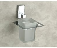 Star Tumbler Holder Stainless Steel Bathroom Commercial Hotel Spa Wall Mount Heavy-Duty Anti-Rust Waterproof Easy Install Professional Grade Durable Toothbrush Cup Holder Rustproof Hygienic Starburst Design Space Saving Modern Luxury Secure Mounting Stabl